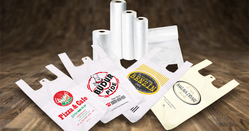 Baskılı Market Poşeti